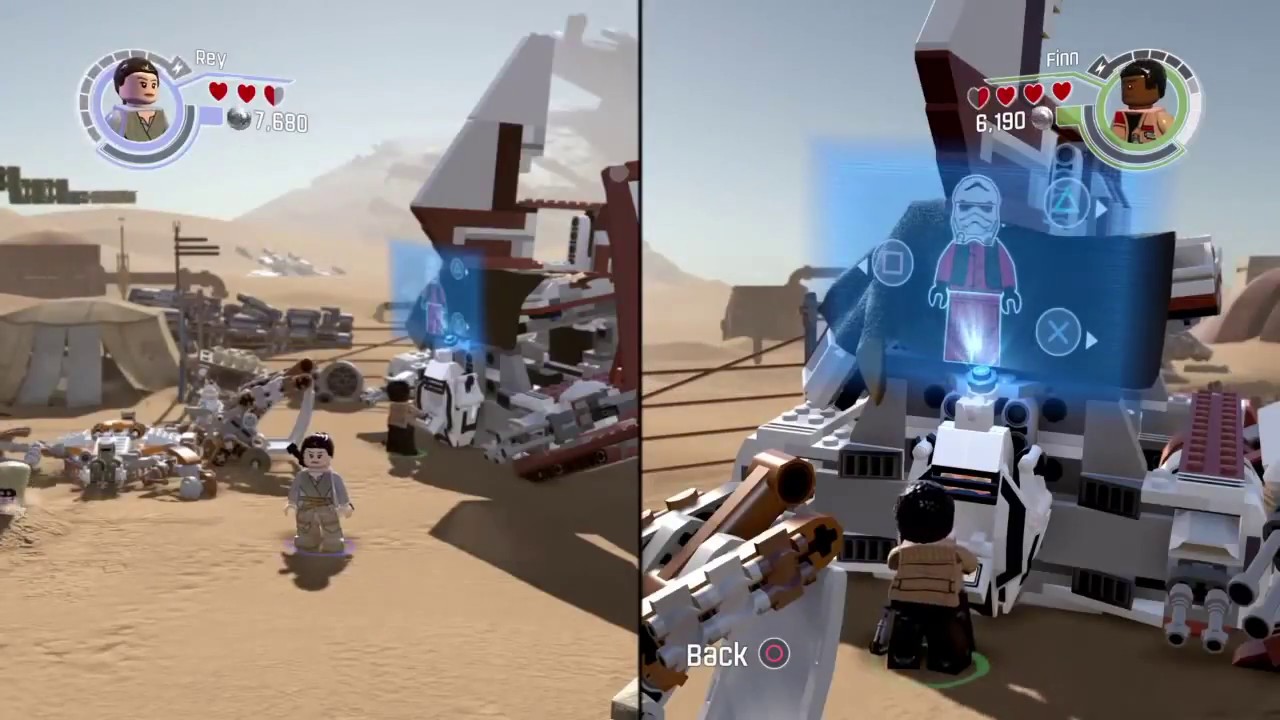 ps4 multiplayer lego games