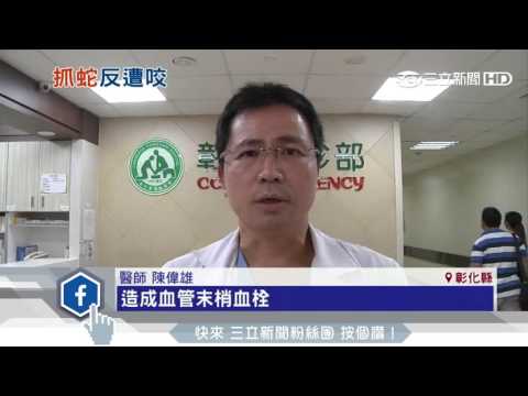 消防員抓眼鏡蛇遭咬　打28針血清仍截肢｜三立新聞台