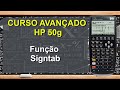 Curso Completo HP 50g - Aula 10: Como Utilizar a Função Signtab na Calculadora HP!