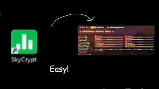 How to get Skycrypt as an app! (sky.shiiyu.moe) | Tutorial | Lapizzz screenshot 4