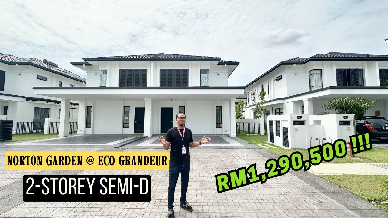 RM1,290,5000 | 2-STOREY SEMI-D NORTON GARDEN ECO GRANDEUR | PUNCAK ALAM | 2723 SQFT | EXCLUSIVE