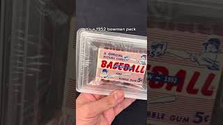 1952 Bowman Baseball Pack Break 25,000 Pack Part 1