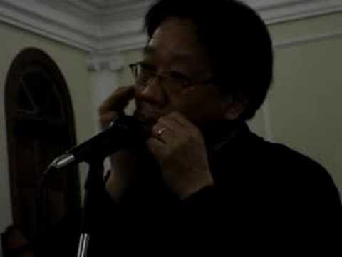 Tran Quang Hai performs techno in a jew's harp