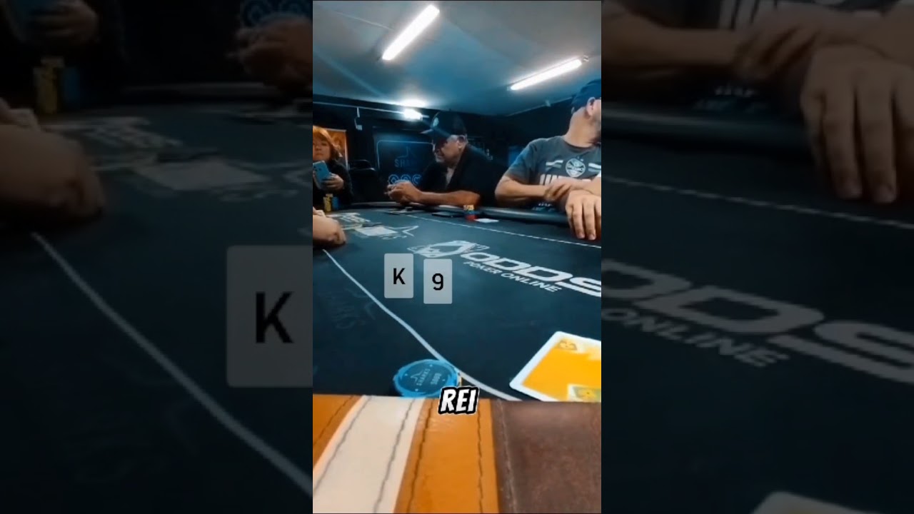 Aquela mão que todo jogador de poker gosta.  