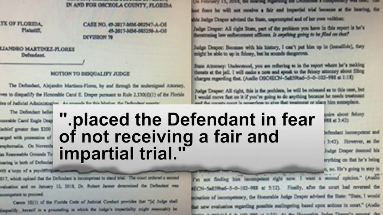 Public defender wants Osceola judge disqualified