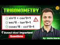 Most Important Trigonometry Identities ⚡ | SSC Railway Banking Maths Trick 2026