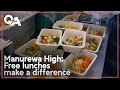 Free school lunches students message to david seymour  qa 2024
