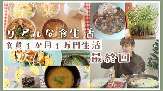 食費１ヶ月１万円生活〜一人暮らしのリアルな食生活〜【最終回】