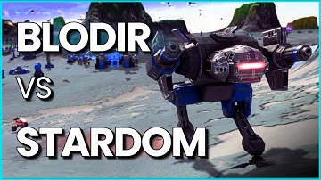 Blodir VS StarDom - Top 10 rank match - 1v1 Beyond All Reason Cast