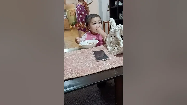 my granddaughter is eating