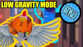 CHEATING with LOW GRAVITY MODE in Roblox Jailbreak