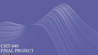CSIT-040 Final Project (Educational Chat Bot)