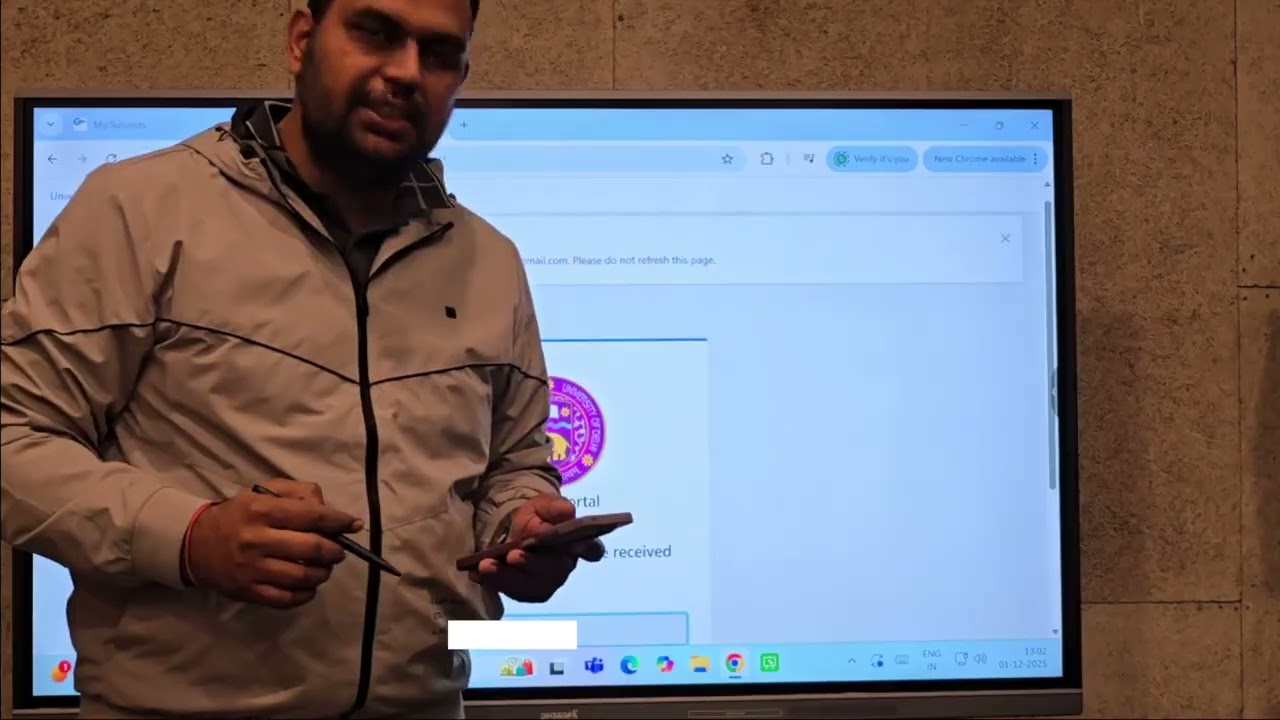 NCWEB Examination Form Filling for Semester I students