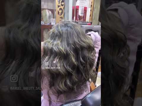 صبغة شعر اشقر زيتوني فاتح   