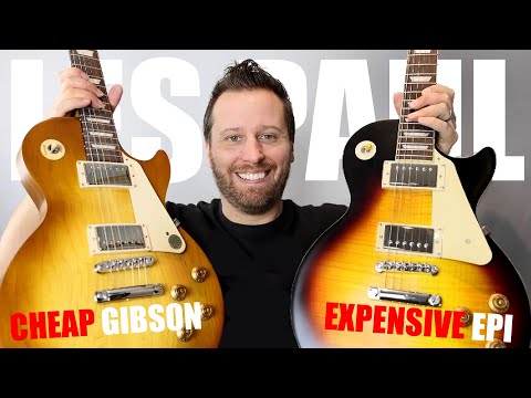 EXPENSIVE Epiphone vs CHEAP Gibson...Which One is the BETTER Les Paul?