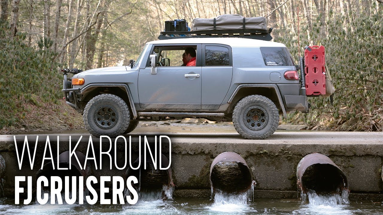 Built 4 Adventure Walkaround Fj Cruiser Youtube