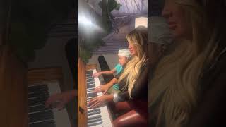 Mia and mom duet