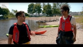 Richard Ayaode \& Paul Rudd go kayaking - Travel Man S03E02