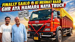 NAYA TRUCK🔥LATE HI लगा दी 3 LAKH🤑KI TRIP | TATA AZURA 1918 OWNER REVIEW 