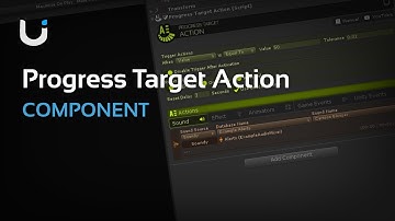 Progress Target Action - Component - DoozyUI - UI Management System for Unity