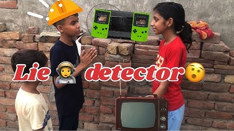 Lie detector | झूठ पकड़ने वाली मशीन । #LieDetector #LieDetectorTest #FunnyShortFilm #FunnyVideo