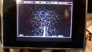PIC32 particle system NTSC video