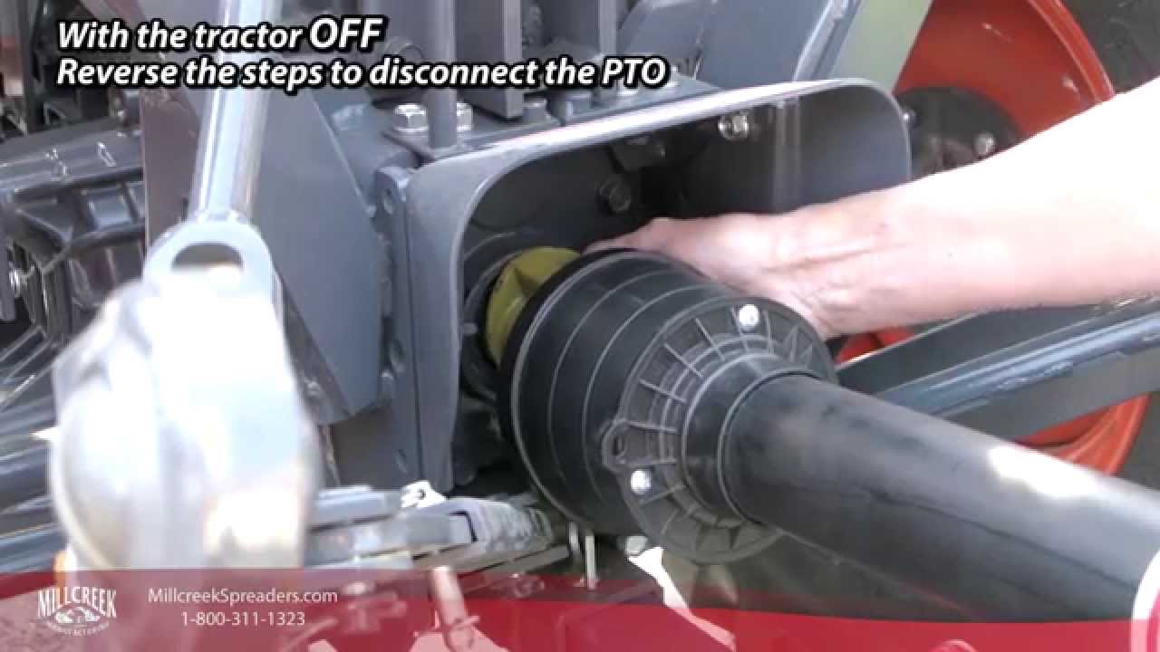 Tractor pto quick connect