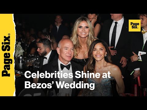 Celebs at Jeff Bezos & Lauren Sánchez’s wedding: Leonardo DiCaprio, Tom Brady, Sydney Sweeney