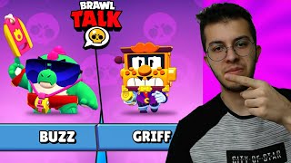 Türkçe Brawl Talk 2 Yeni Karakter Griff Ve Buzz Brawl Stars