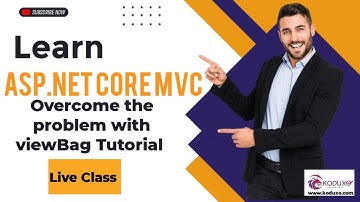 Common Issues When Passing Model Data Using ViewBag in ASP.NET Core MVC | Troubleshooting Guide