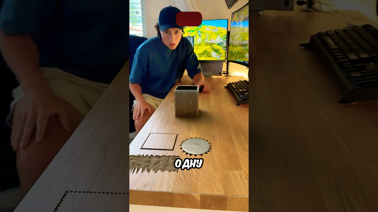 Он победил в этом челлендже 😳😅