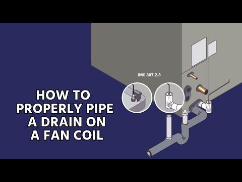 How To Run Hvac Condensate Line Into Bathroom Sink?