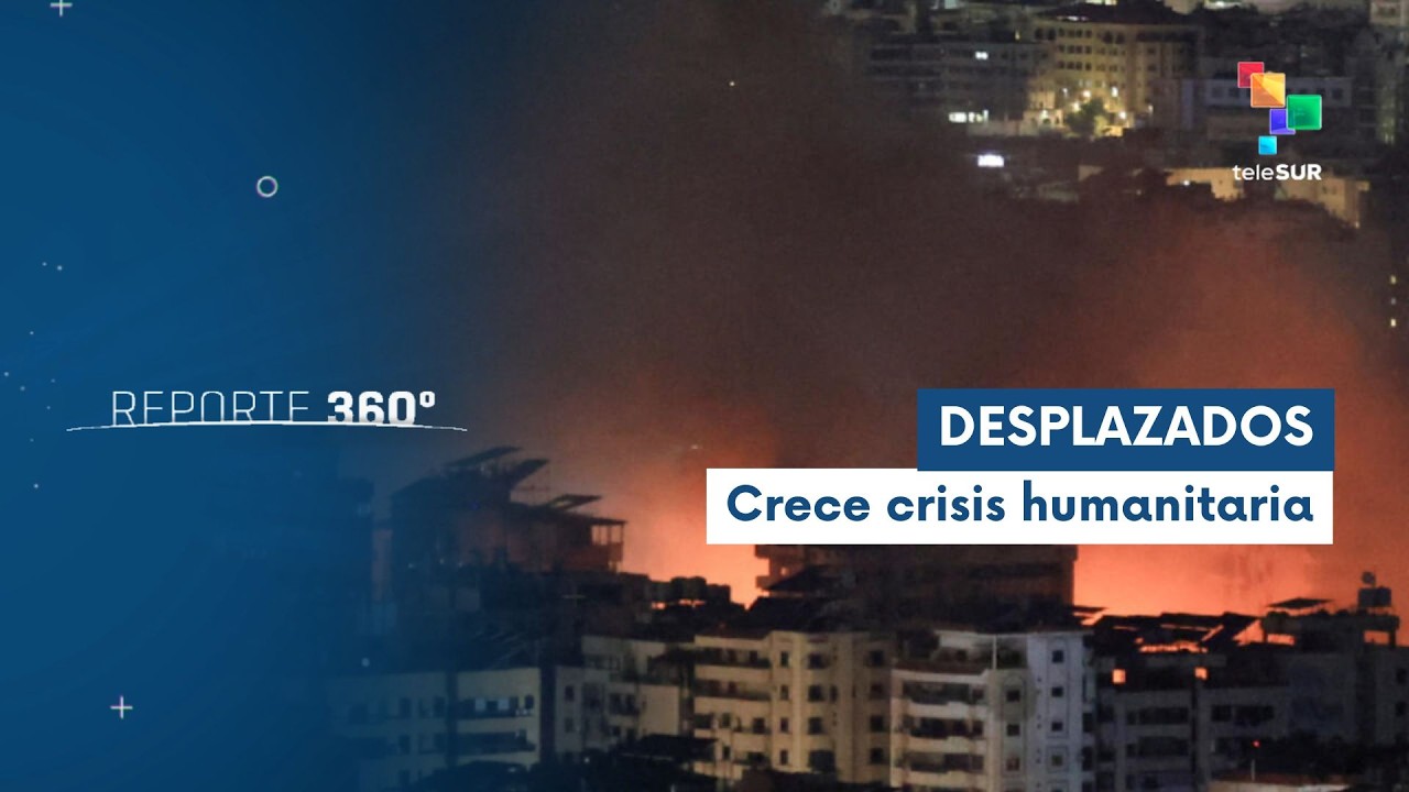 Bombardeos israelíes causan 700 mil desplazados