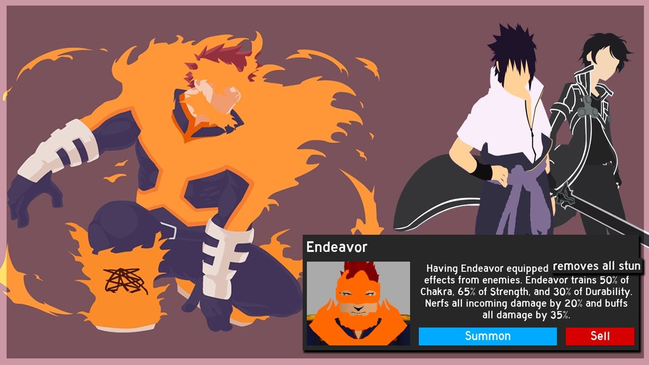 New Endeavor Champion Is Op Broken For King Of The Hill Anime Fighting Simulator Roblox Youtube New Endeavor Champion Is Op Broken For King Of The Hill Anime Fighting Simulator Roblox Youtube
