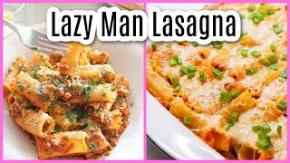 Lazy Man Lasagna-Easiest Lasagna EVER!