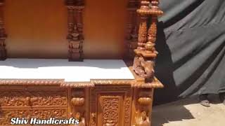 Wooden Swing , Temples , Royal Furniture & Handicrafts Items(4)