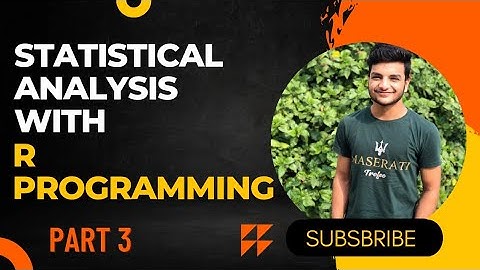 How to Calculate | Median and Mode | R programming. Statistical Analysis Using R programming Part 3