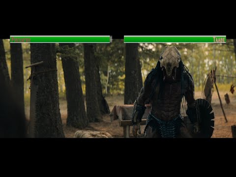 Predator vs Taabe...with healthbars