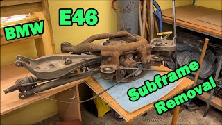 BMW E46: Subframe Restoration. Part 1 - Removal