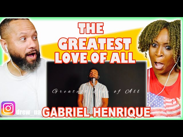 Greatest Love of All - Gabriel Henrique Whitney Houston cover REACTION!! class=