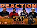 Star Wars Rebels 1x10 REACTION!! "Path of the Jedi"