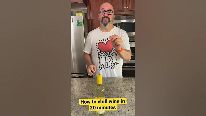 How to Chill Wine in 20 Minutes #shorts