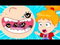 Groovy o Marciano e Phoebe aprendem a escovar os dentes depois de comer | Desenhos educativos