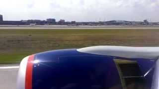 Landing in Sheremetievo UUEE. Boeing 777-300 AFL