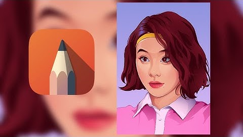 How to Trace - Episode 4 [Speed Art] in Autodesk Sketchbook Android [TWICE CHAEYOUNG] FanArt
