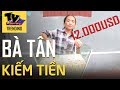 Kênh Youtube Bà Tân Vlogs kiếm được bao nhiêu tiền mỗi tháng? Có thật 12.000USD?