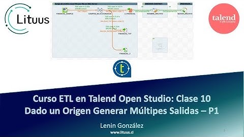 Cómo cargar datos en SQL Server y Archivos en paralelo con Talend Open Studio