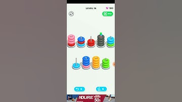 Color Hoop Stack level 16