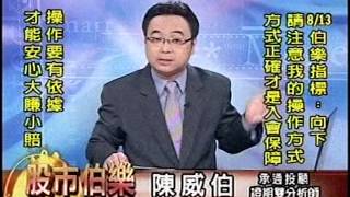 20150813 1700  陳威伯 股市伯樂