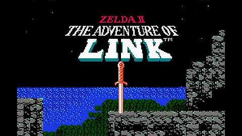 The Legend of Zelda 2: The Adventure of Link - Intro [NES]